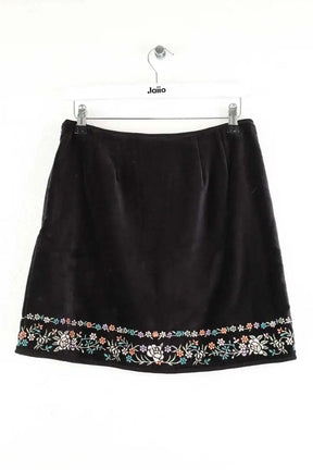 Mini jupe Louise Misha Noir en Coton