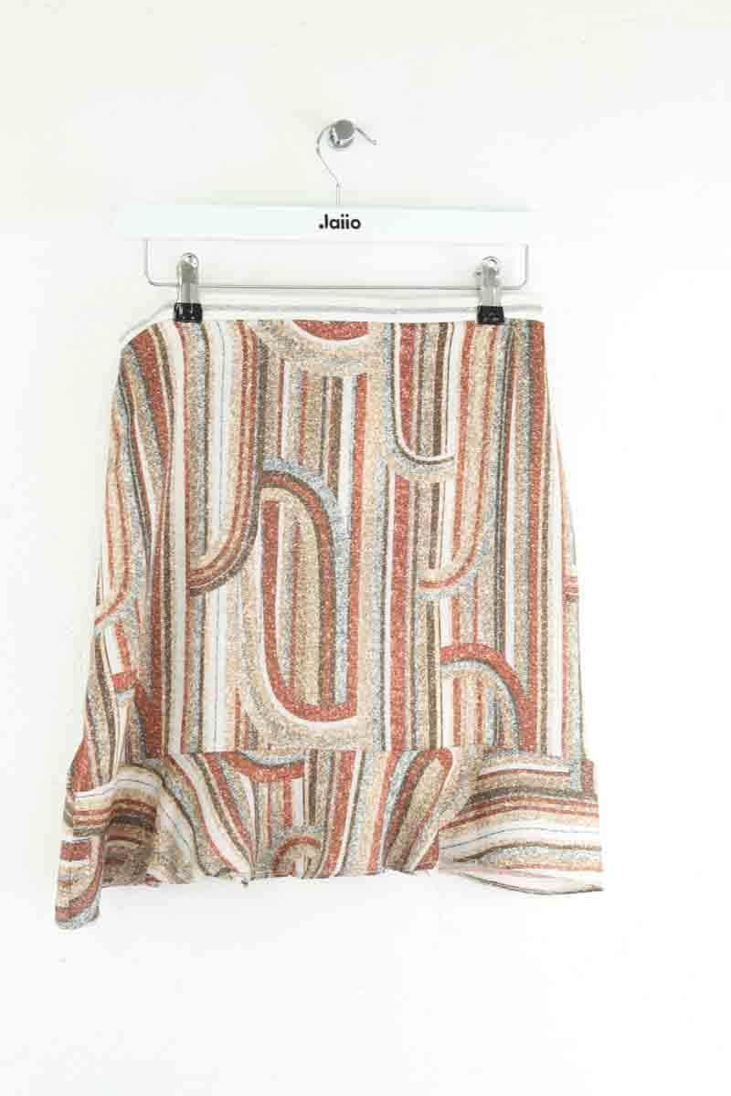 Mini jupe Maison Père Multicolore en Polyester
