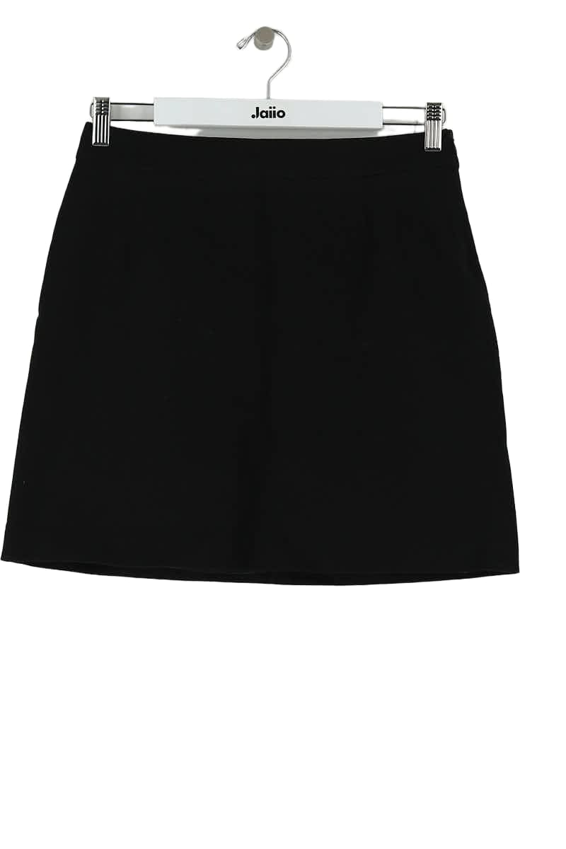Mini jupe Maison Standards Noir en Viscose, taille L - Seconde Main