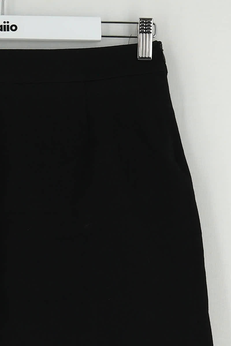 Mini jupe Maison Standards Noir en Viscose