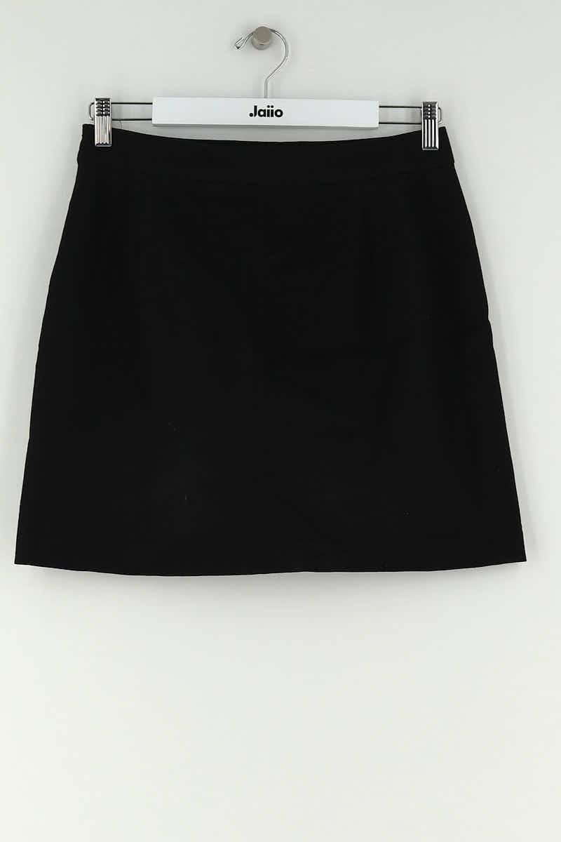 Mini jupe Maison Standards Noir en Viscose