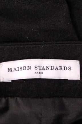 Mini jupe Maison Standards Noir en Viscose