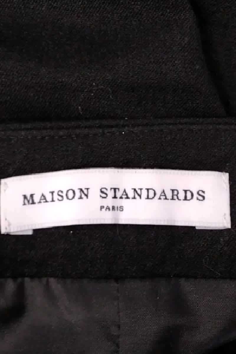 Mini jupe Maison Standards Noir en Viscose