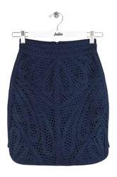 Mini jupe Maje Bleu en Synthétique, taille XS - Seconde Main