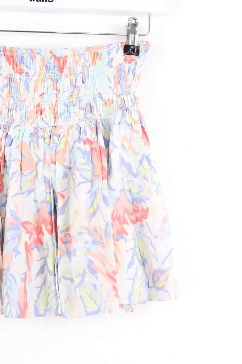 Mini jupe Maje Bleu en Viscose