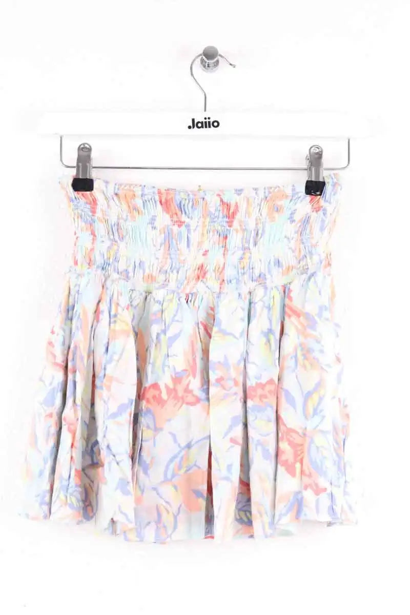 Mini jupe Maje Bleu en Viscose