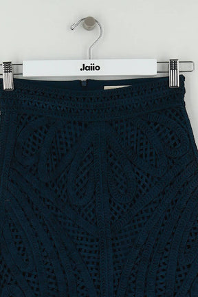 Mini jupe Maje Bleu en Viscose