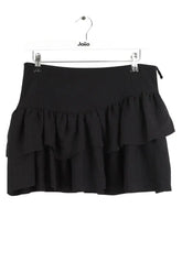 Mini jupe Maje Flux Noir en Viscose, taille M - Seconde Main