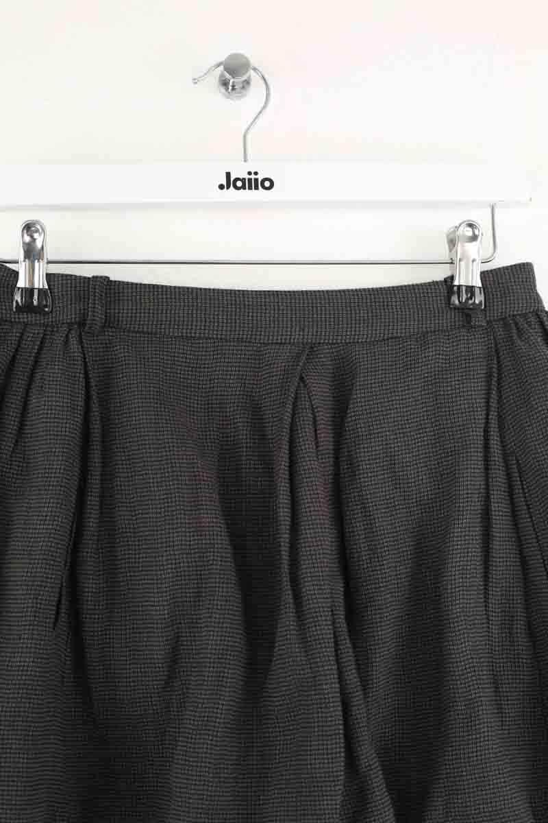 Mini jupe Maje Gris en Coton
