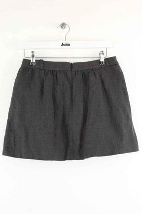 Mini jupe Maje Gris en Coton