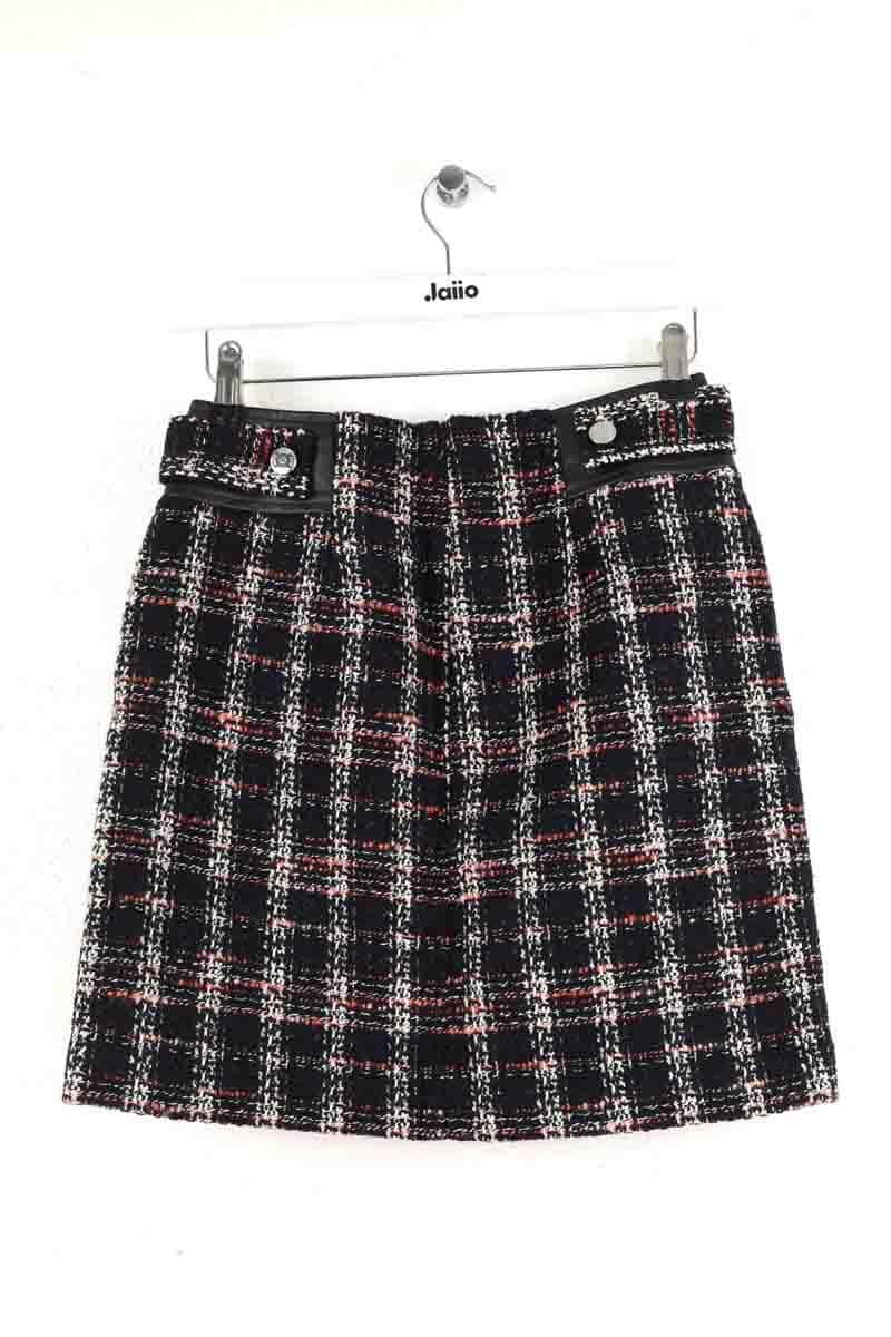 Mini jupe Maje Jisido Noir en Coton