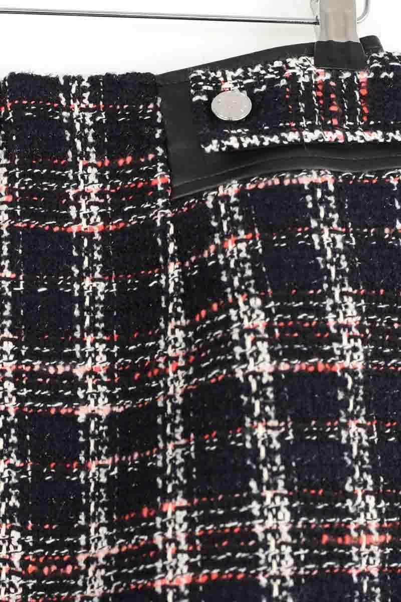Mini jupe Maje Jisido Noir en Coton