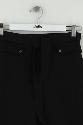 Mini jupe Maje Noir en Coton