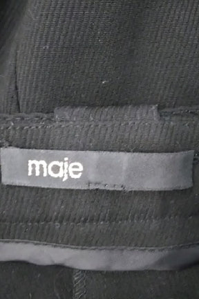 Mini jupe Maje Noir en Coton