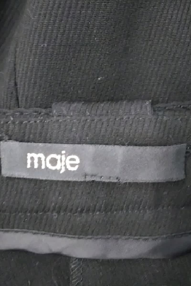 Mini jupe Maje Noir en Coton