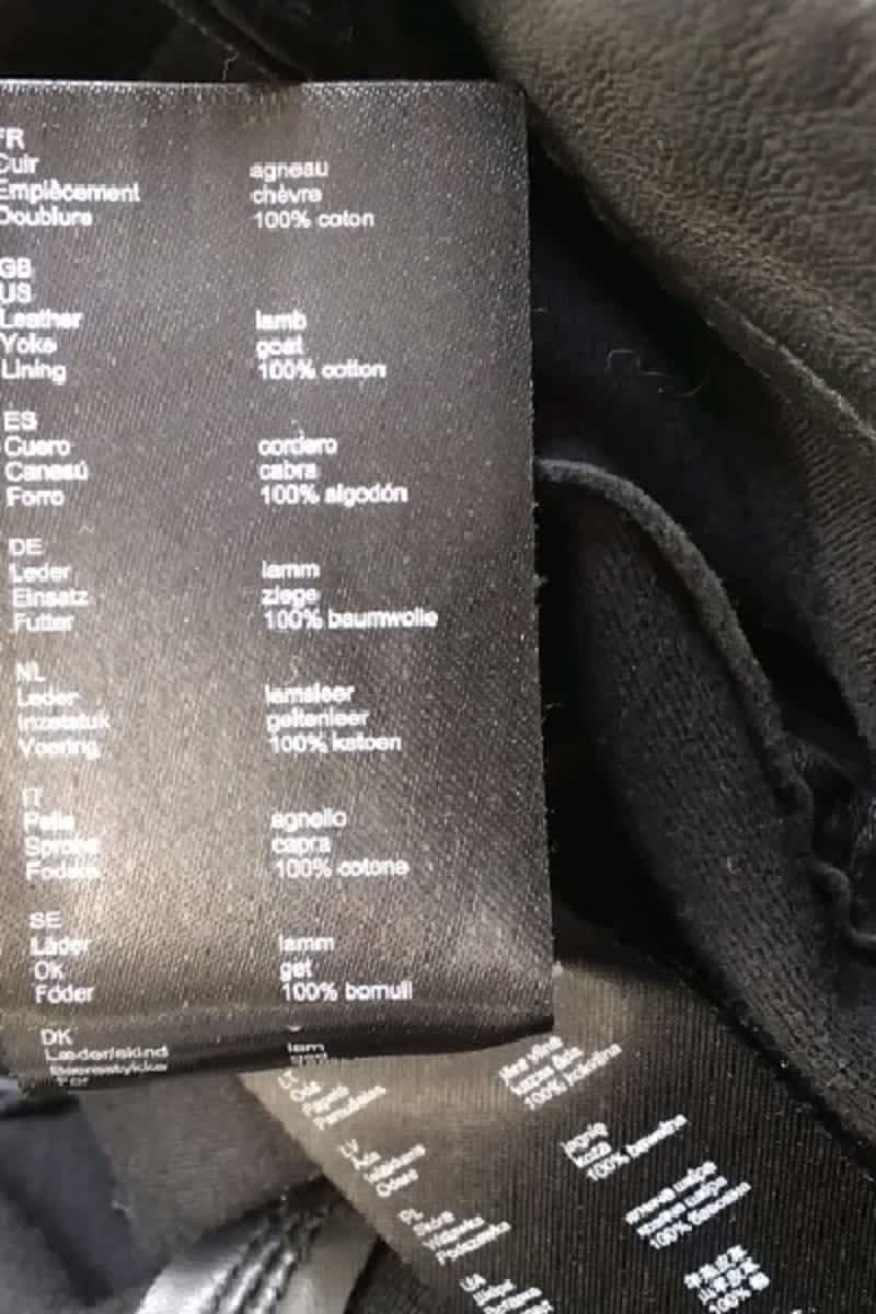 Mini jupe Maje Noir en Cuir
