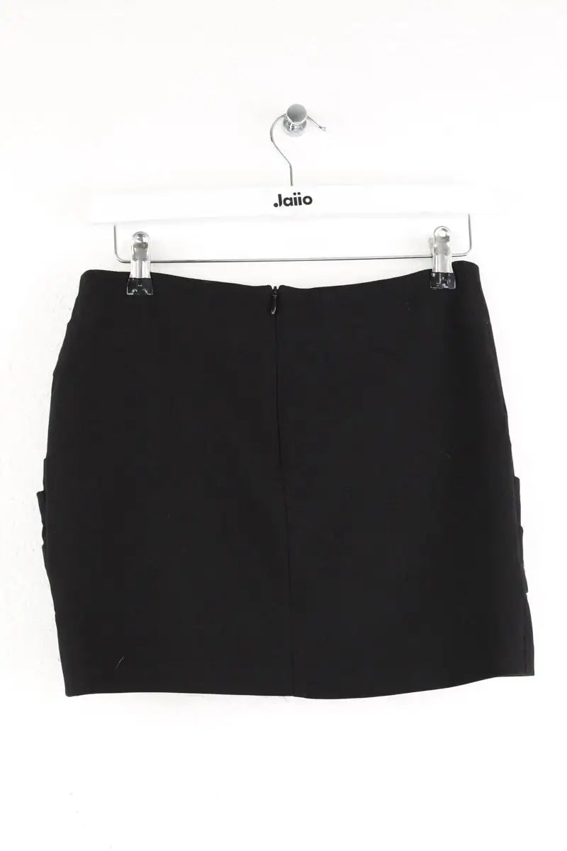 Mini jupe Maje Noir en Polyester