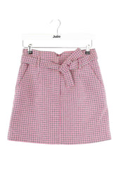 Mini jupe Maje Rose en Coton, taille XS - Seconde Main