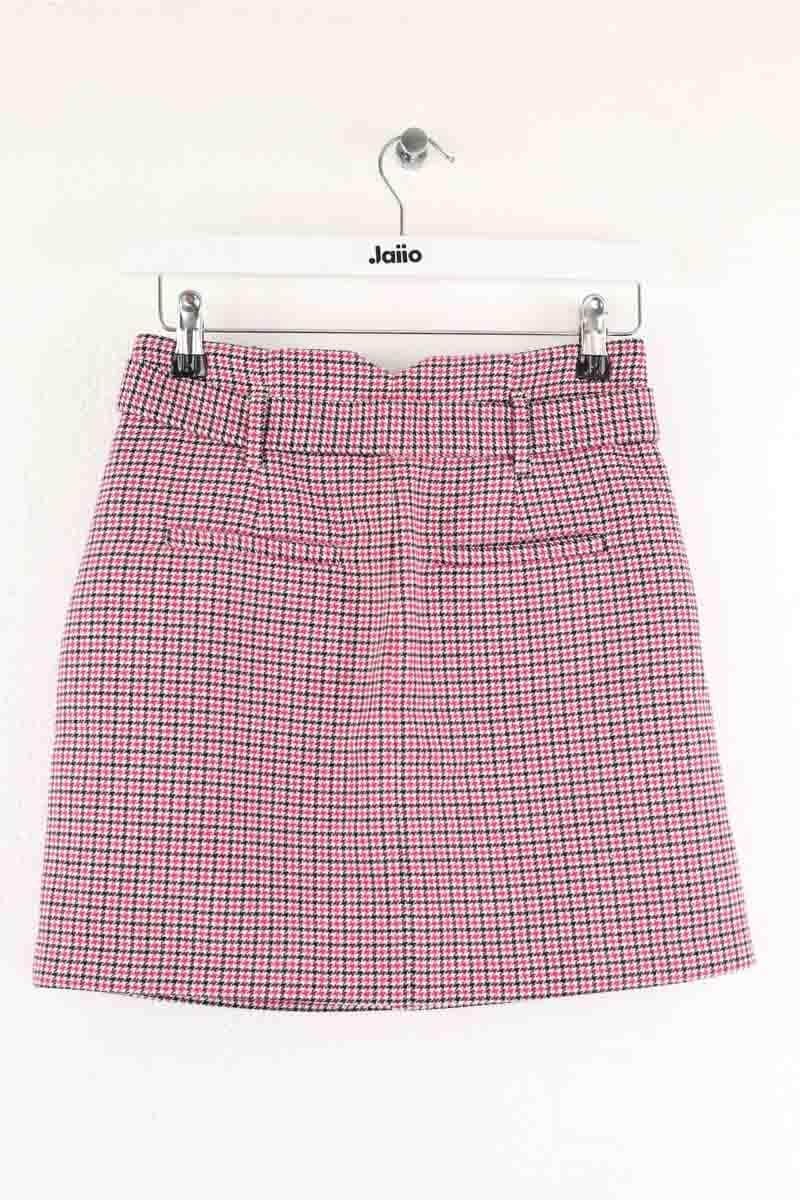 Mini jupe Maje Rose en Coton