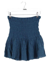 Mini jupe Maje Vert en Viscose, taille M - Seconde Main