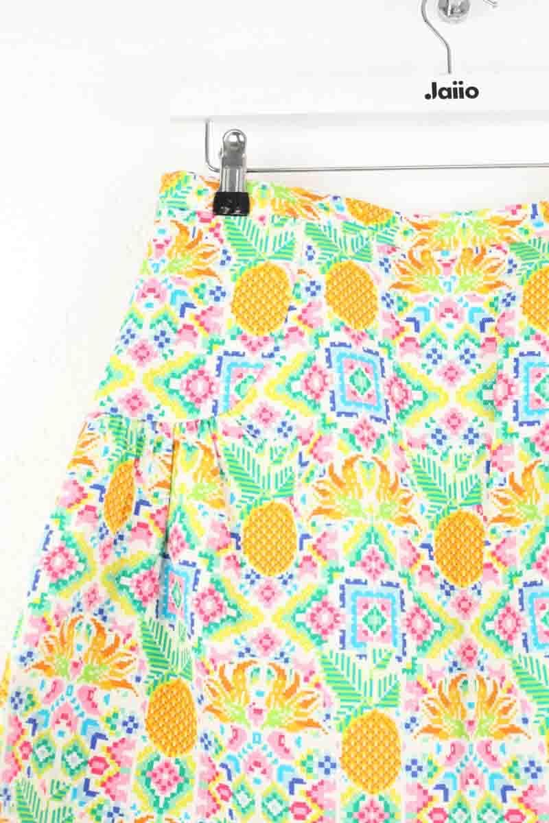 Mini jupe Manoush Multicolore en Coton