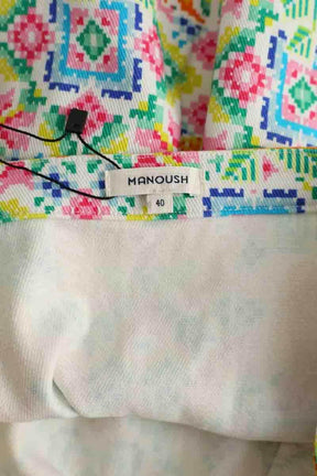 Mini jupe Manoush Multicolore en Coton