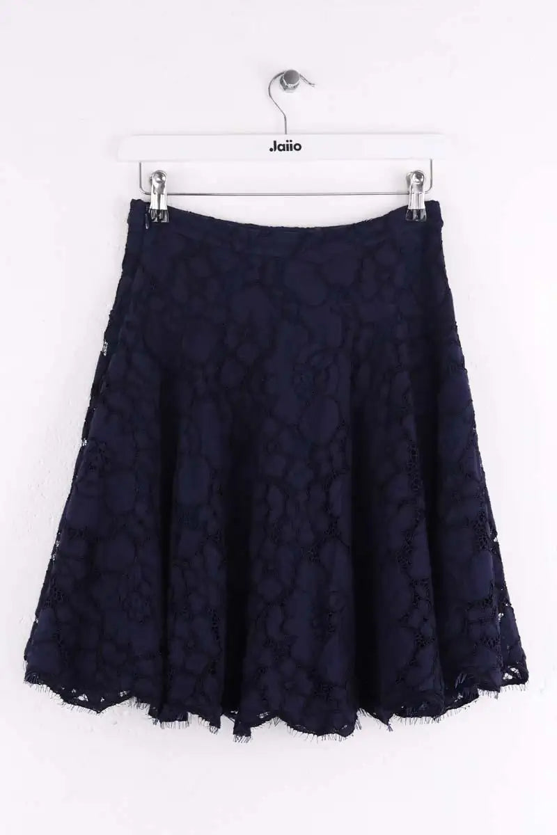 Mini jupe Michael Kors Bleu en Synthétique