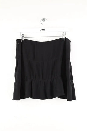 Mini jupe Miu Miu Noir en Soie