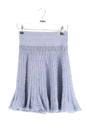 Mini jupe Molli Bleu en Laine, taille XS - Seconde Main
