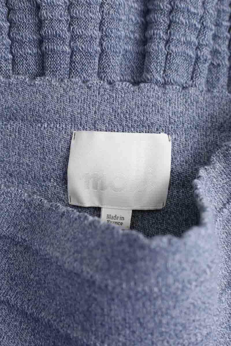 Mini jupe Molli Bleu en Laine