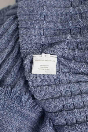 Mini jupe Molli Bleu en Laine