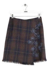 Mini jupe Moschino Marron en Laine, taille M - Seconde Main
