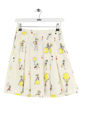 Mini jupe Paul & Joe Blanc en Coton, taille S - Seconde Main