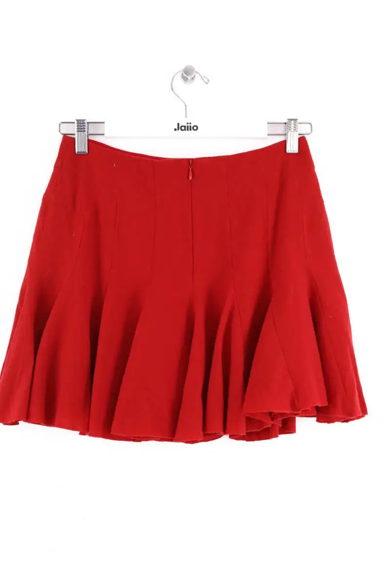 Mini jupe Paule Ka Rouge en Synthétique