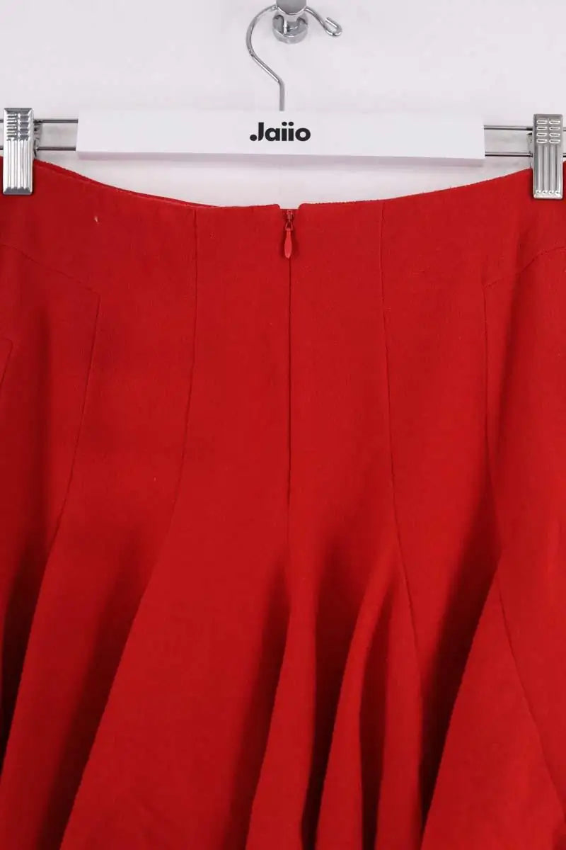 Mini jupe Paule Ka Rouge en Synthétique