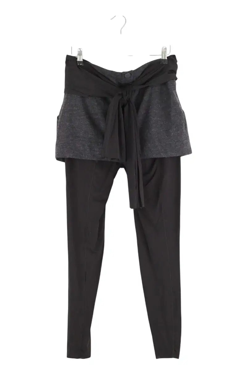 Mini jupe Pinko Gris en Laine, taille M - Seconde Main