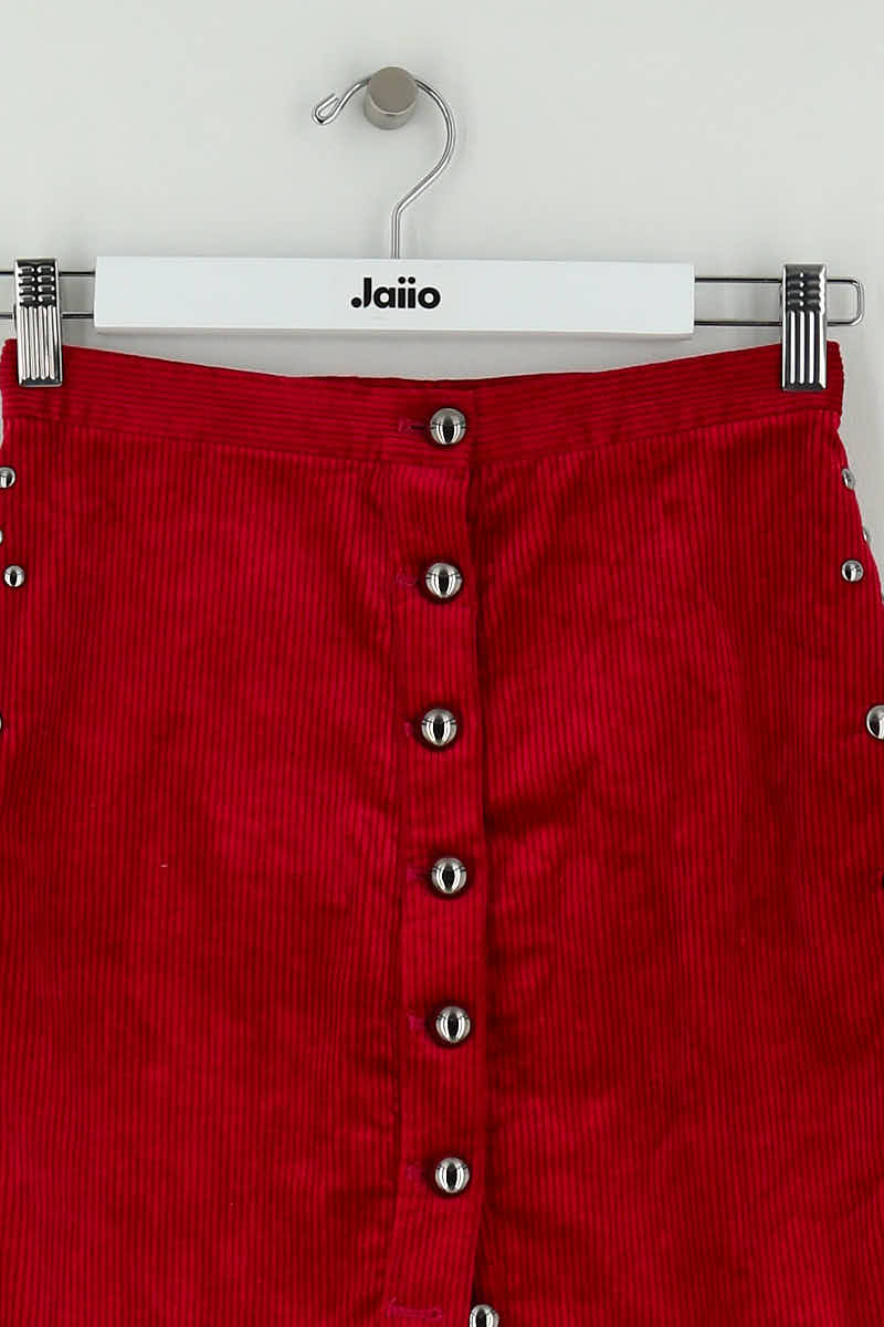 Mini jupe Pinko Rose en Coton