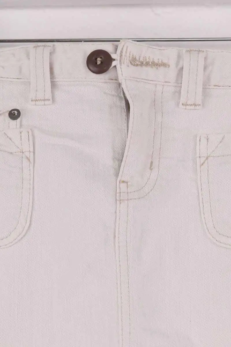 Mini jupe Ralph Lauren Blanc en Coton