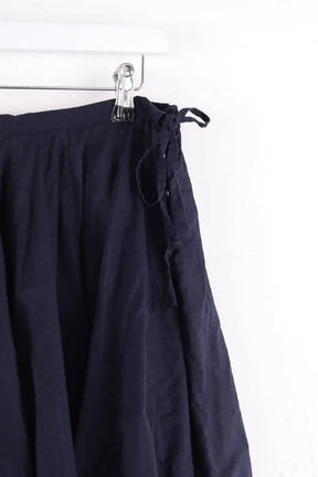 Mini jupe Ralph Lauren Bleu en Coton