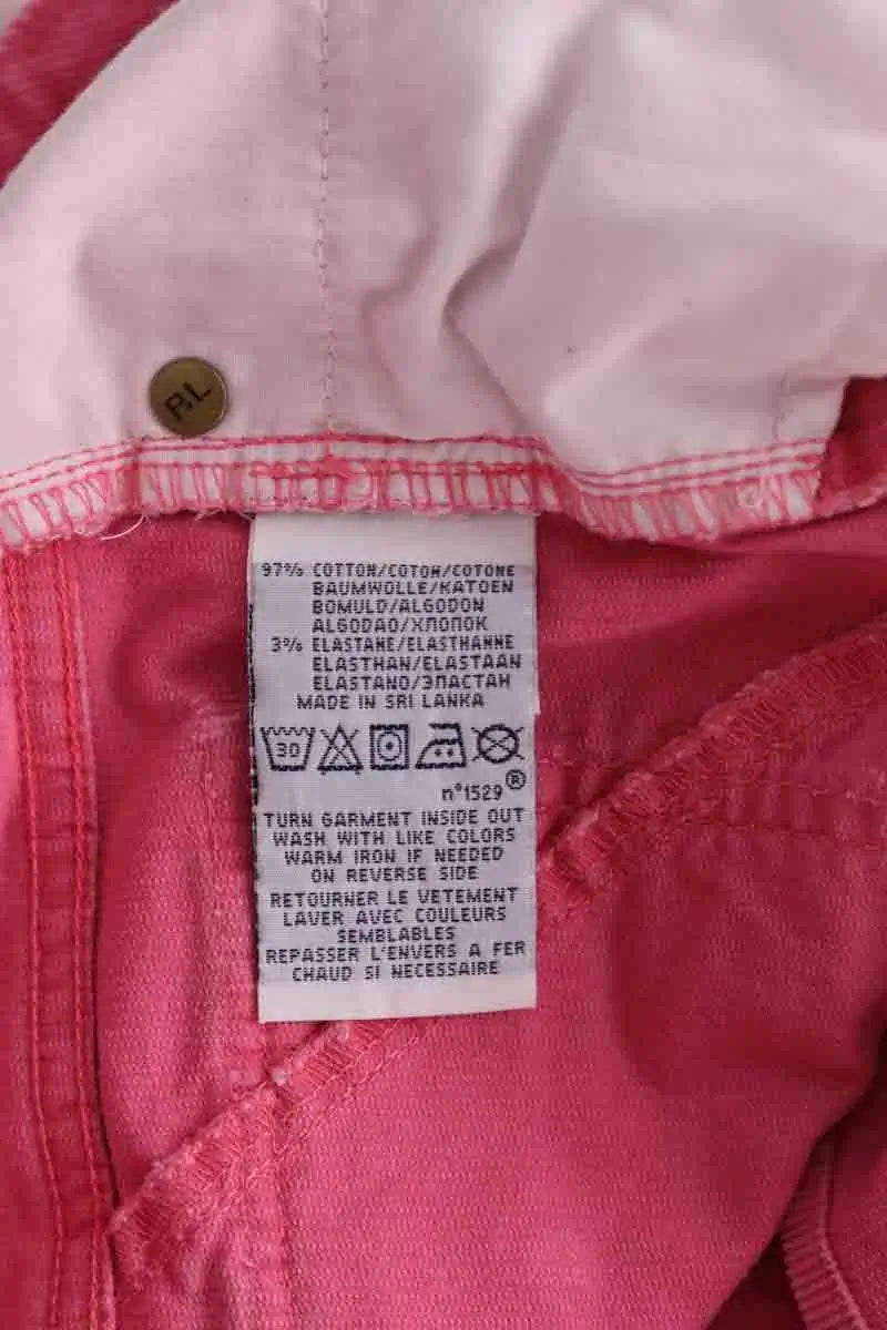 Mini jupe Ralph Lauren Rose en Coton