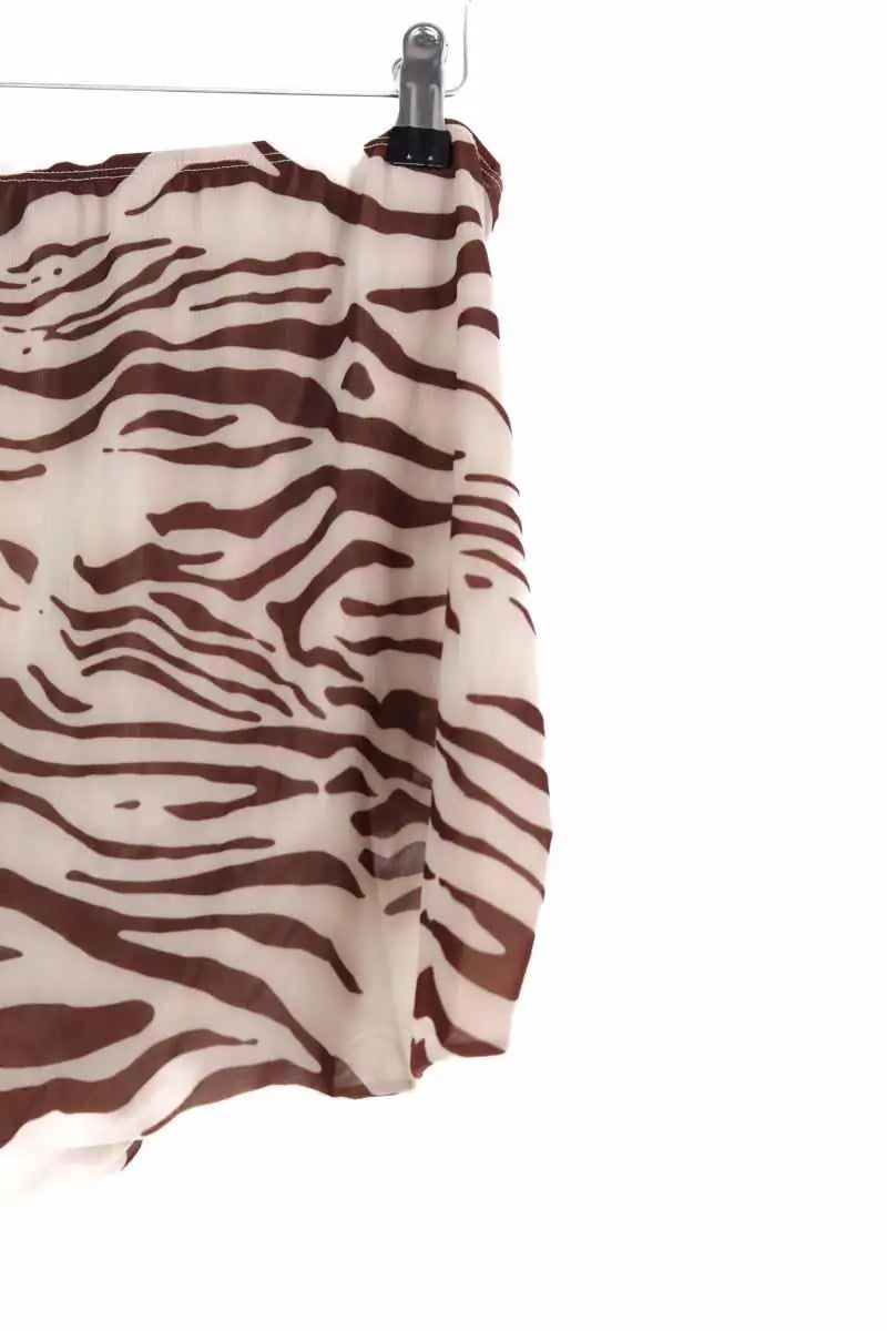 Mini jupe Reformation Ecru en Synthétique