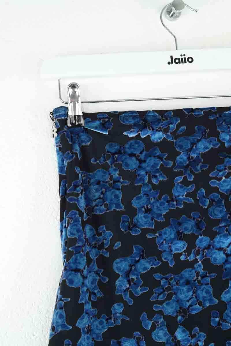 Mini jupe Rotate Bleu en Polyester