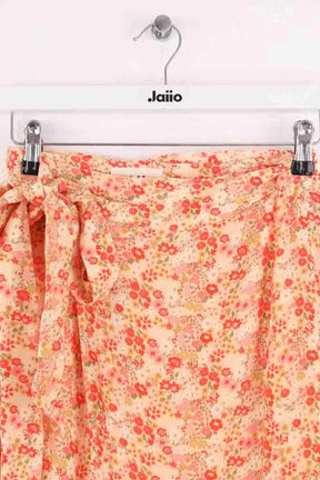 Mini jupe Saaj Jaune en Coton