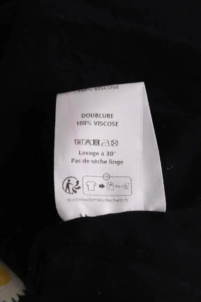 Mini jupe Saaj Noir en Viscose