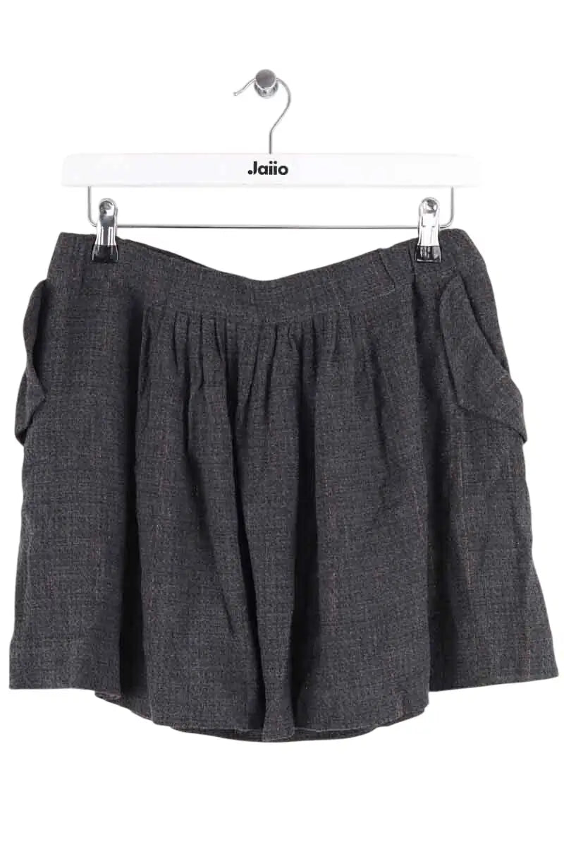 Mini jupe Sandro Anthracite en Viscose, taille S - Seconde Main