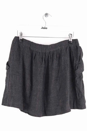 Mini jupe Sandro Anthracite en Viscose