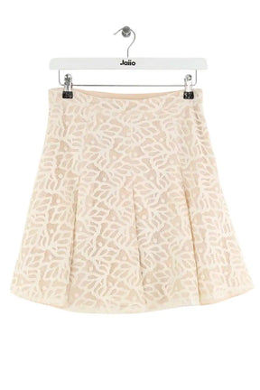 Mini jupe Sandro Beige en Synthétique, taille M - Seconde Main