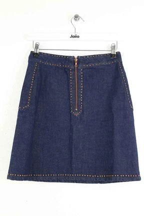 Mini jupe Sandro Bleu en Coton