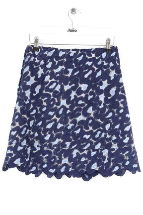 Mini jupe Sandro Bleu en Polyester