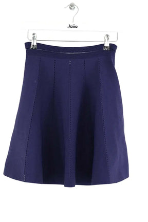 Mini jupe Sandro Bleu en Synthétique, taille S - Seconde Main
